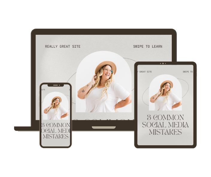 Natural Mockup Freebie Lead Magnet Facebook Post